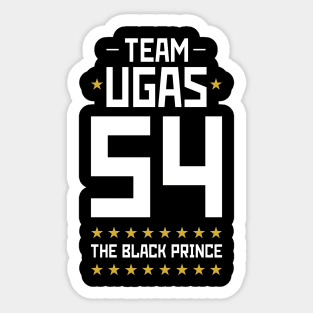 Team Ugas The Black Prince Sticker